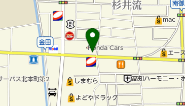 五割安の地図画像