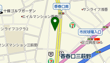 鳥球の地図画像