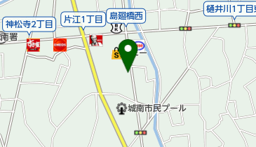 安上里の地図画像