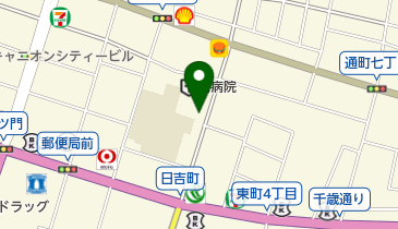 炭火焼串焼き うら川の地図画像