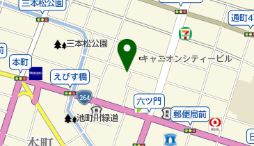 かけだおれの地図画像