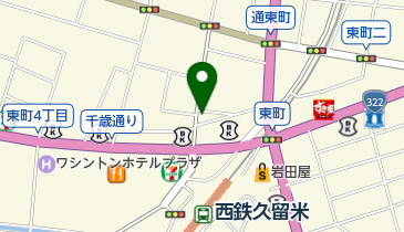 くし亭の地図画像