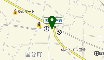 やきとり九十九 国分店の地図画像