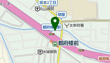 風林火山都府楼前店の地図画像