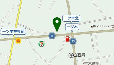 炭火処まるやまの地図画像