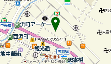 焼鳥車の地図画像