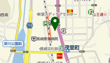 やきとり安兵衛 浦上店の地図画像