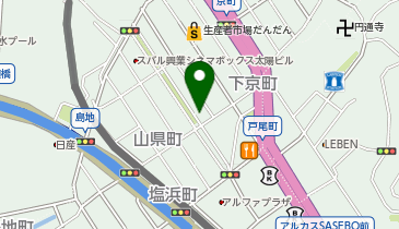 焼鳥 とり将軍の地図画像