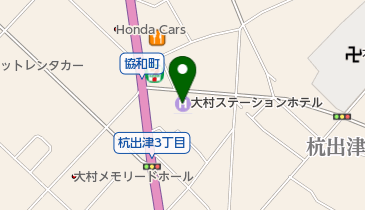 やきとり八の地図画像