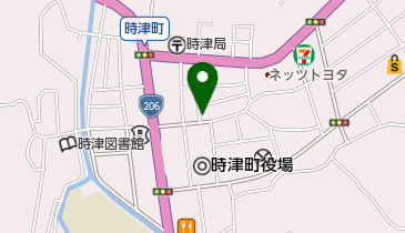 焼き鳥 とんがらしの地図画像