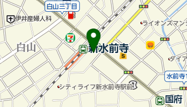 焼とりひげ八の地図画像