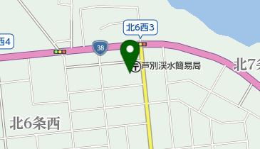 旭川ラーメン 渓水店の地図画像