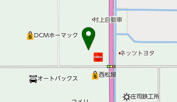 サッポロこだわりラーメン 味の時計台 名寄店の地図画像