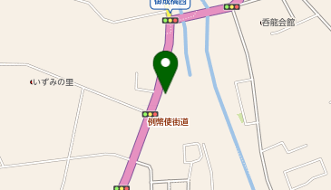 まつやそば店の地図画像