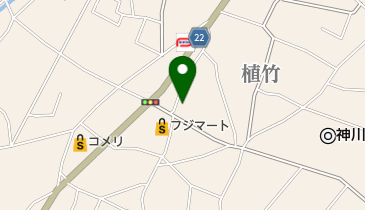 琴比羅手打ラーメンの地図画像