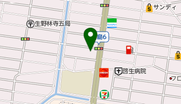 サッポロラーメンの地図画像