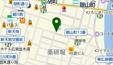 長浜ラーメン長浜一番 仏壇通店の地図画像