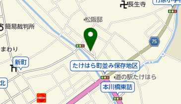 喜楽軒の地図画像