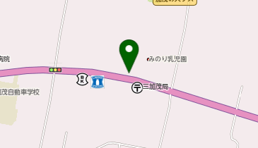 阿麺房の地図画像