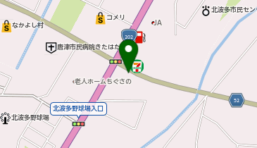 筑豊ラーメン ばさらか 唐津店の地図画像