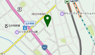 博多金龍 出水店の地図画像