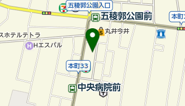 赤い風車レストランの地図画像