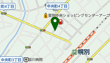 洋食のいし川の地図画像
