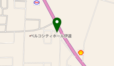 レストラン悠の地図画像