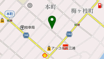 うめのやの地図画像