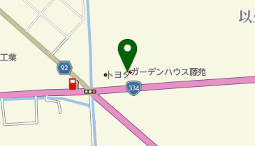 ガーデンハウス藤苑の地図画像