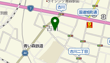 ハンバーグの店 鹿の地図画像