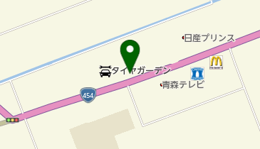 赤毛のアン尻内店の地図画像