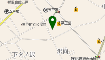 レストランささ木の地図画像