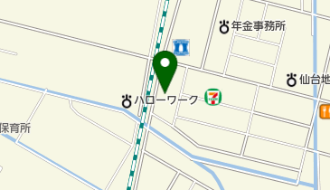 レストラン二葉亭の地図画像