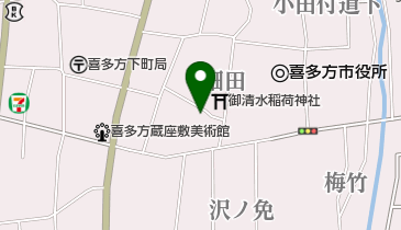 レストラン白虎の地図画像