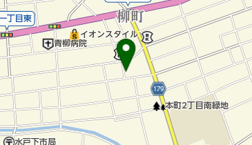 洋食こばやしの地図画像