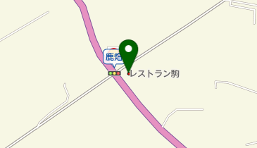 れすとらん駒の地図画像