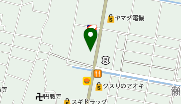 和風レストラン 鼎の地図画像