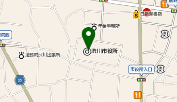 レストラン タカラの地図画像