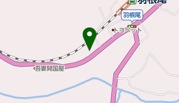 レストラン野苺の地図画像