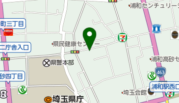 洋食屋の地図画像