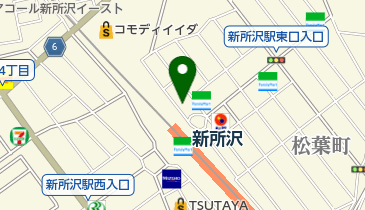 キッチンサンの地図画像