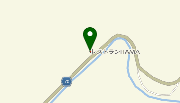 レストランHAMAの地図画像