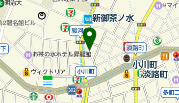 旬味三昧 暫の地図画像