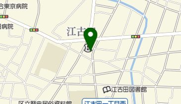 レストラン中里の地図画像