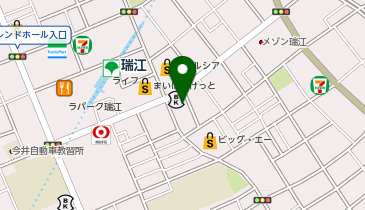 HOTコロッケの地図画像