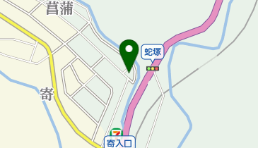 レストラン三味の地図画像