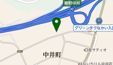 レストラン地中海の風の地図画像