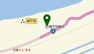 展望レストラン 天嶮の地図画像
