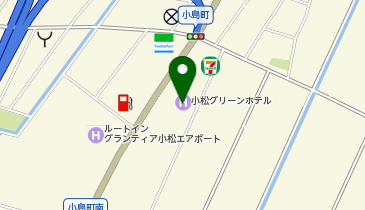 小松グリーンホテル 陣笠の地図画像